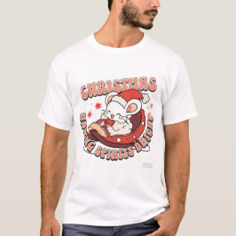 Camiseta Rato de Natal