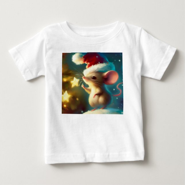 Camiseta Rato de Natal 1 (Frente)
