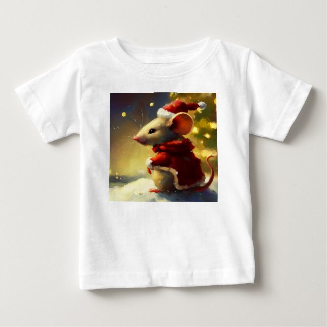 Camiseta Rato de Natal 4 (Frente)