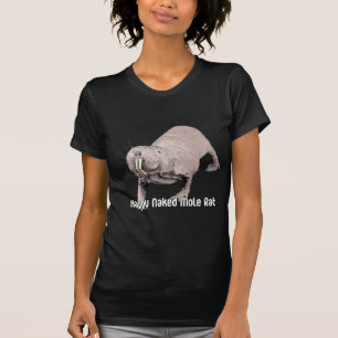 Camiseta Rato de toupeira feliz de Nekid