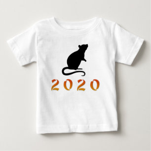 Camiseta Rato do Ano Novo Chinês 2020
