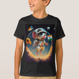 Camiseta "Rato do Explorador de Espaço"