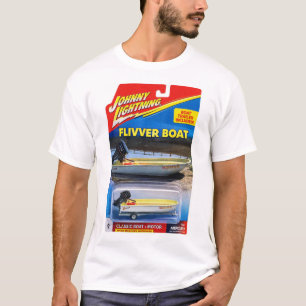 Camiseta Rato do Riacho   CreekRat Co.   Barco Flivver Fliv