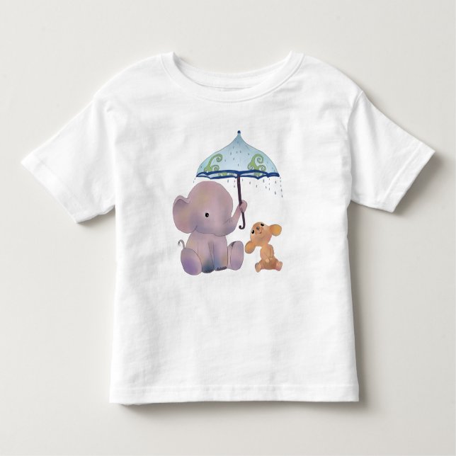 Camiseta Rato e elefante (Frente)