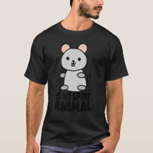 Camiseta Rato É Meu Espírito De Rato De Crianças De Animais