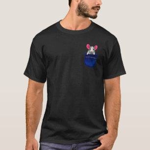 Camiseta Rato Em Rato De Pocket Amigo De Pocket Rato De Rod