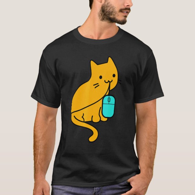 Camiseta Rato Gamer E Pc (Frente)