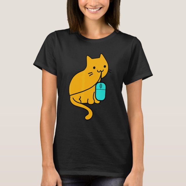 Camiseta Rato Gamer E Pc (Frente)