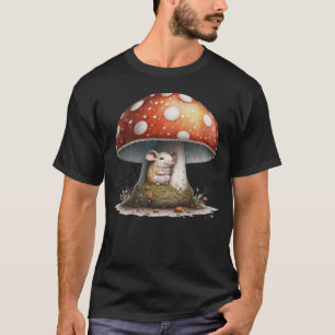 Camiseta Rato giro debaixo de um banheiro na chuva 1