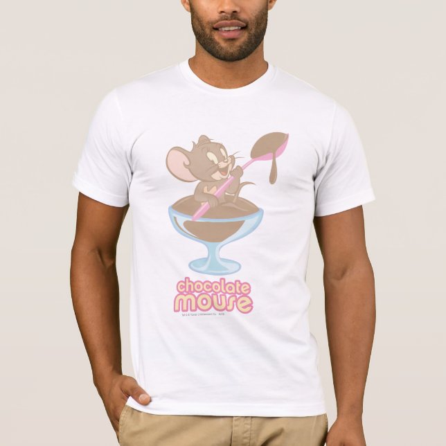 Camiseta Rato Jerry Chocolate (Frente)