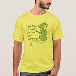 Camiseta Rato louco do laboratório