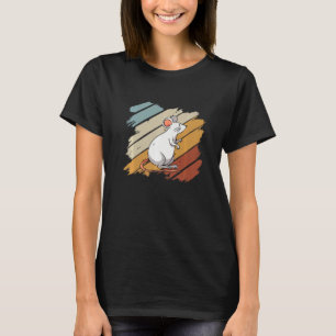 Camiseta Rato Mulheres Ratinho Covarde Homens Crianças Rato
