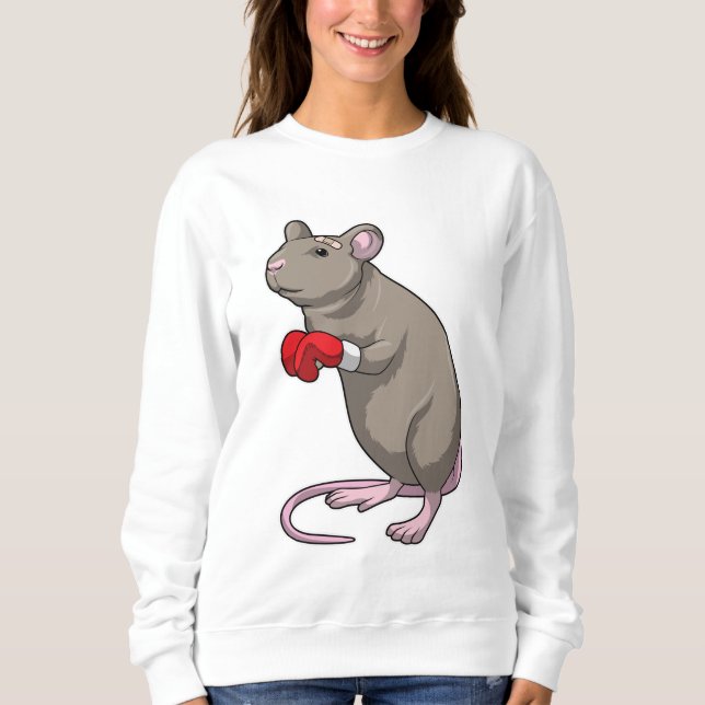 Camiseta Rato na caixa com luvas in a box (Frente)