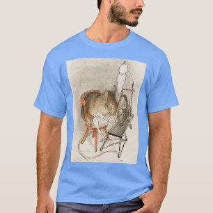Camiseta Rato na roda giratória por Beatrix Potter