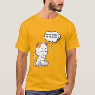 Camiseta Rato ou Peixe? - animal de estimação engraçado - G