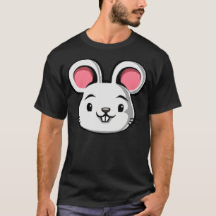 Camiseta Rato para Crianças Bonitas