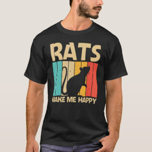 Camiseta Rato Para Homens Rato De Rato Pet Rodrat 1