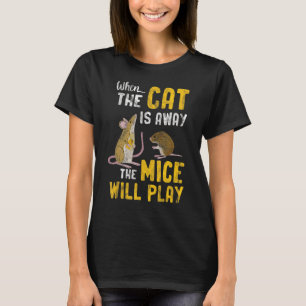 Camiseta Rato Para Homens Ratón Maus Coward P