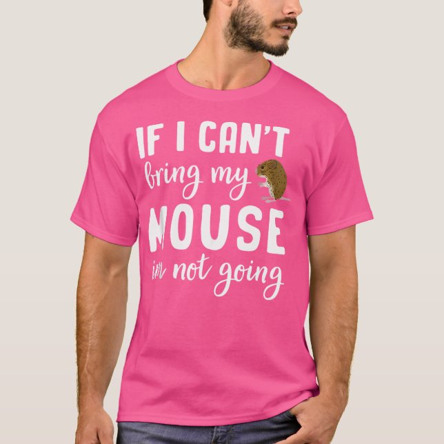 Camiseta Rato Para Maus Rodent Ratts Mouse Gerbil (Frente)