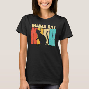 Camiseta Rato para mulheres meninas rato animal de estimaçã