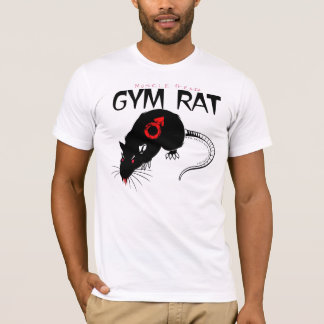 Camiseta Rato principal do Gym do músculo
