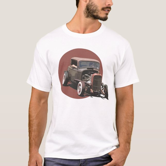 Camiseta Rato Rod de 34 cupés (Frente)