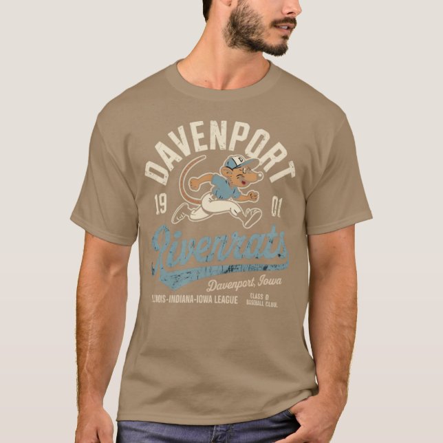 Camiseta Ratos do Rio Davenport (Frente)