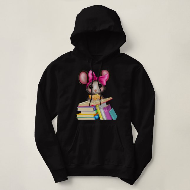 Camiseta Ratos e livros do Lover Book (Frente do Design)