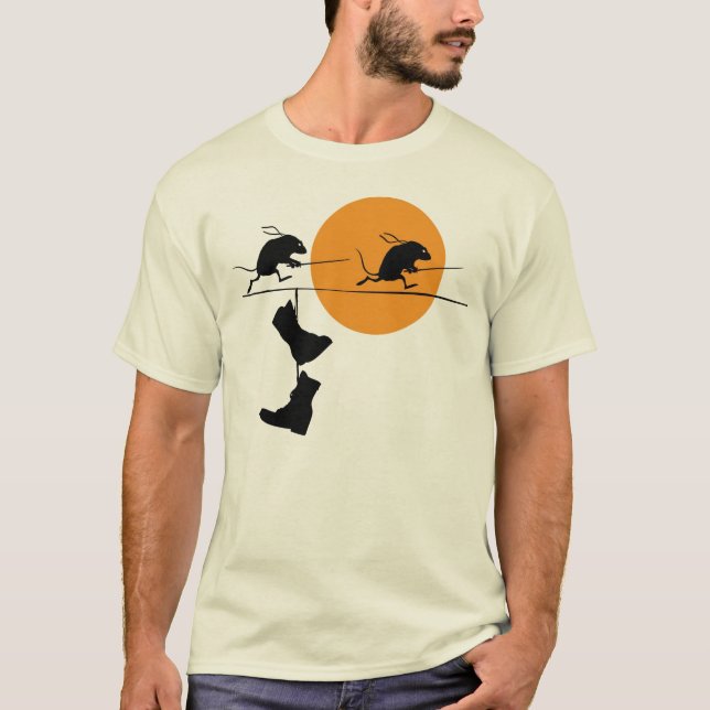 Camiseta Ratos evolucionários Ninjas (Frente)