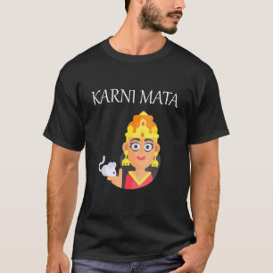 Camiseta Ratos negros de Karni Mata e templos de ratos bran