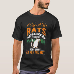 Camiseta Ratos Resolvem A Maioria Dos Meus Problemas Rato