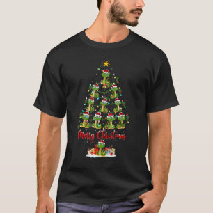 Camiseta Rattlesnake Árvore De Natal Luzes De Cascavel Xm