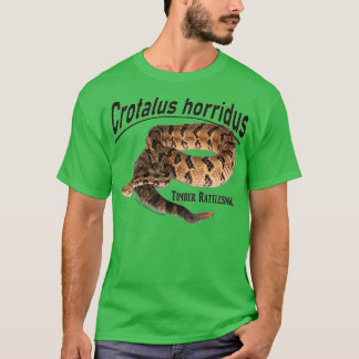 Camiseta Rattlesnake Crotalus horridus