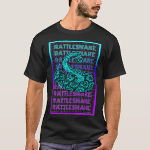 Camiseta Rattlesnake Vintage Retro Rattlesnake