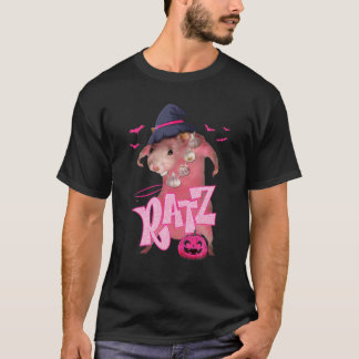 Camiseta RATZ Pink Meme Pumpkin Halloween Funny Premium Cos
