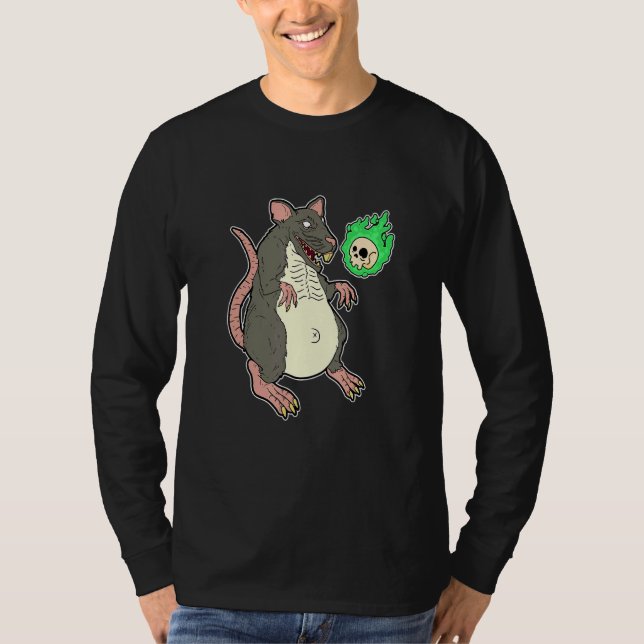 Camiseta Ratzilla assustador (Frente)
