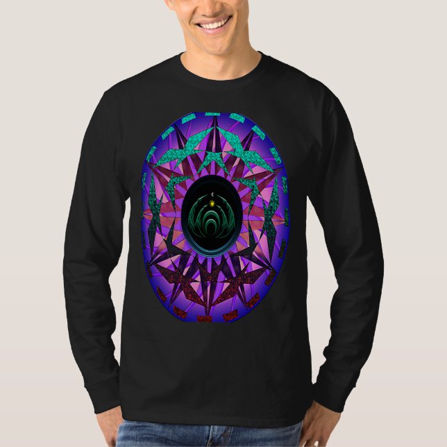 Camiseta Rave EDM Electronic Dance Music Gathering Forest (Frente)