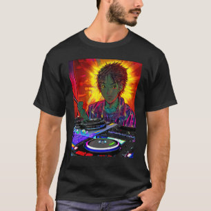 Camiseta Rave Party Psicodélico EDM Trance Club DJ design_2