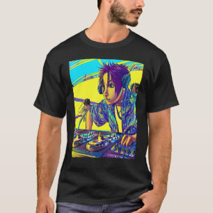 Camiseta Rave Party Psicodélico EDM Trance Club DJ design_2