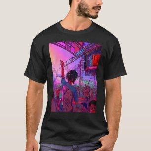Camiseta Rave Party Psicodélico EDM Trance Club DJ design_3