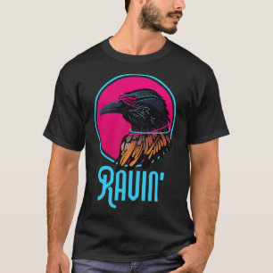 Camiseta Rave Raven Wingspan Bird Observando