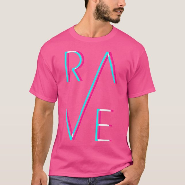 Camiseta Rave Trippy Techno Edm Trance Goa Festival (Frente)