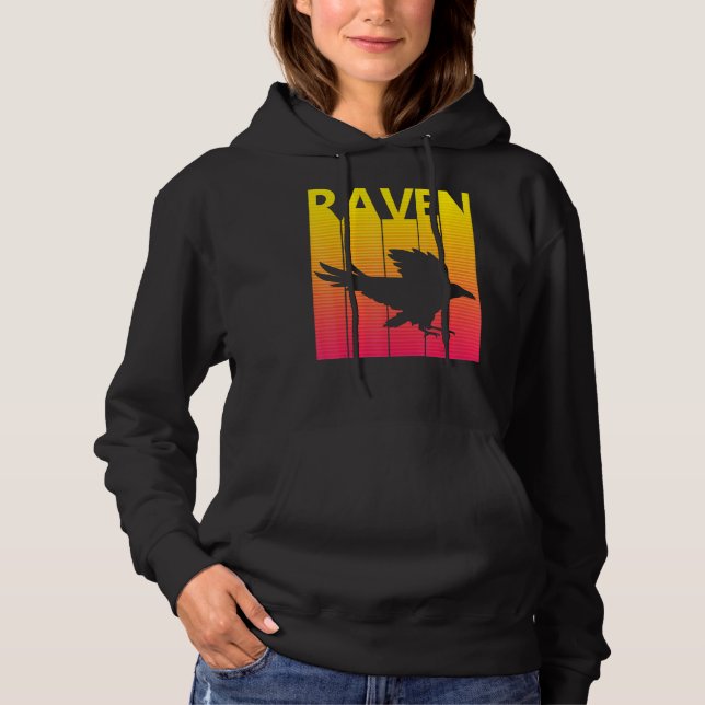 Camiseta Raven Bird Retro Costume (Frente)