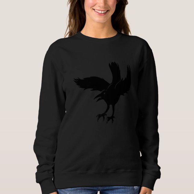 Camiseta Raven Crow Birw (Frente)