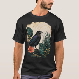 Camiseta Raven in the Emerald Garden