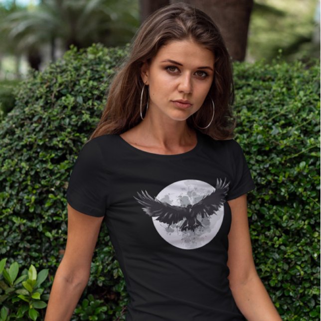 Camiseta Raven Moon (Criador carregado)