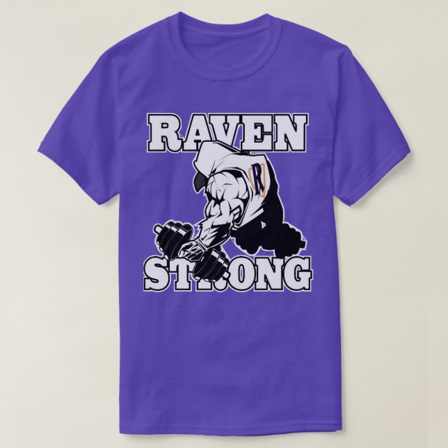 Camiseta Raven Strong (Frente do Design)