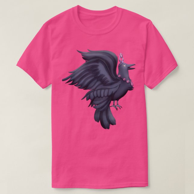 Camiseta Raven TShirtDark Raven (Frente do Design)
