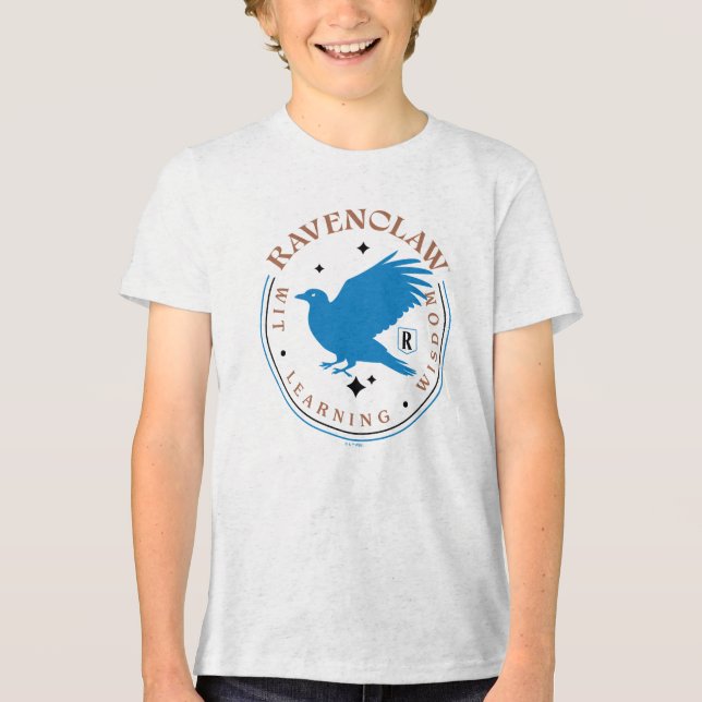 Camiseta RAVENCLAW™ Blue Eagle House Pride Badge (Frente)