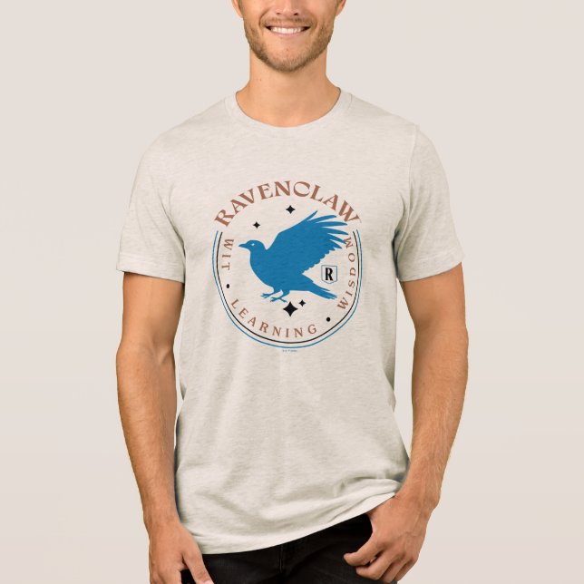 Camiseta RAVENCLAW™ Blue Eagle House Pride Badge (Frente)